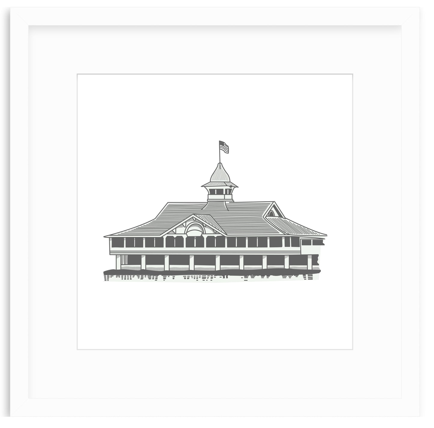 Harborside Framed Art Print