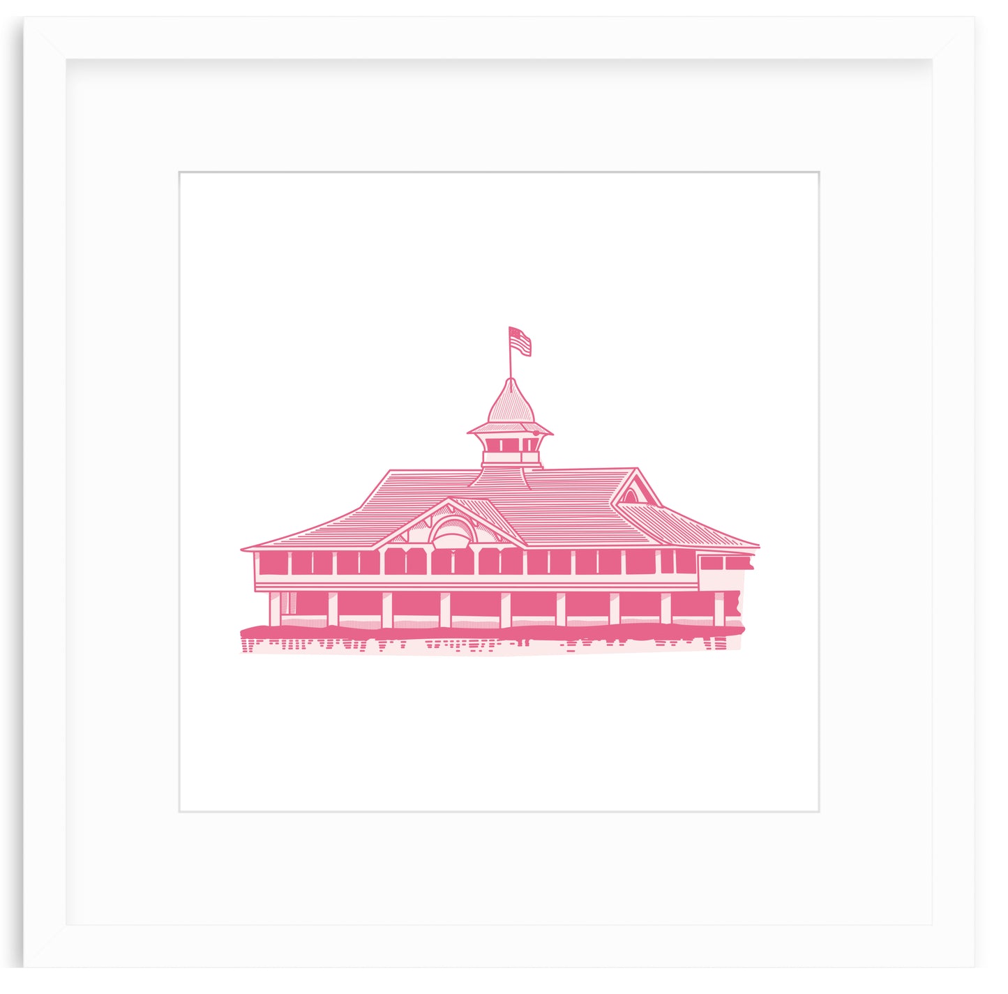 Harborside Framed Art Print