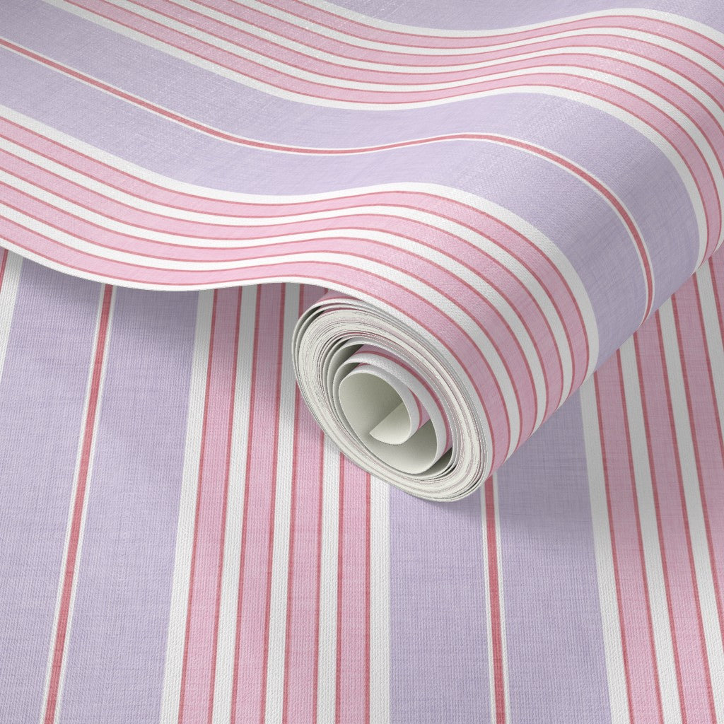 Vintage Ticking Stripes Peel & Stick