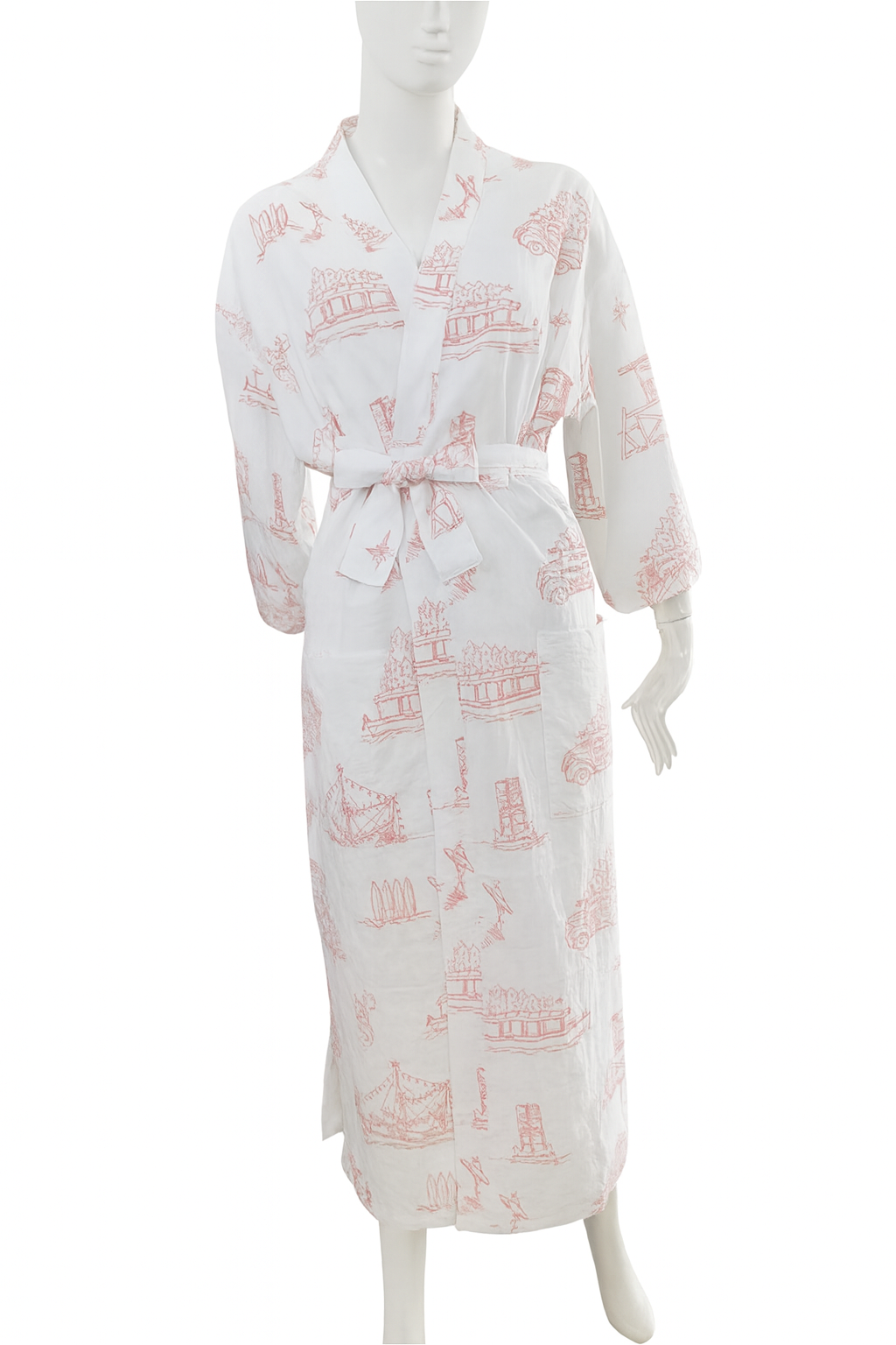 Boat Parade Cotton Robe