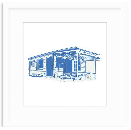 Crystal Cove Framed Art Print