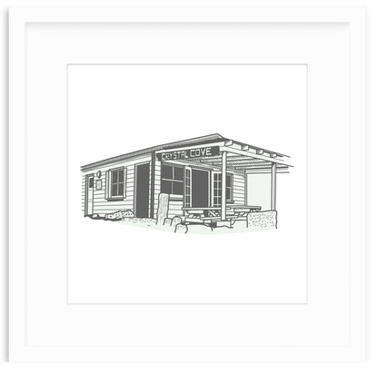 Crystal Cove Framed Art Print