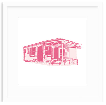 Crystal Cove Framed Art Print