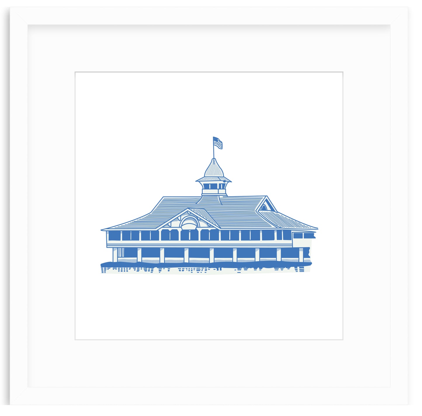 Harborside Framed Art Print