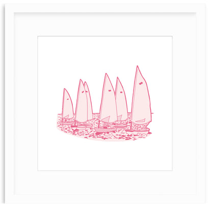 Regatta Framed Art Print